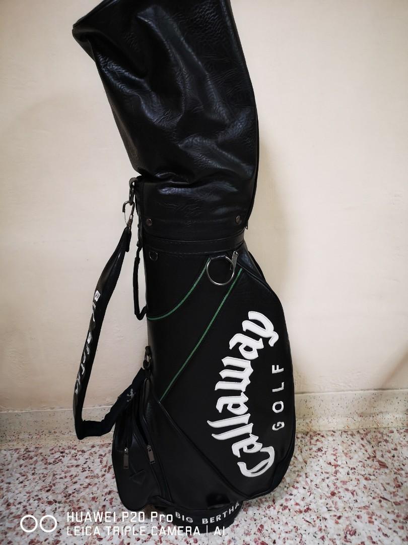 Callaway leather hotsell cart bag