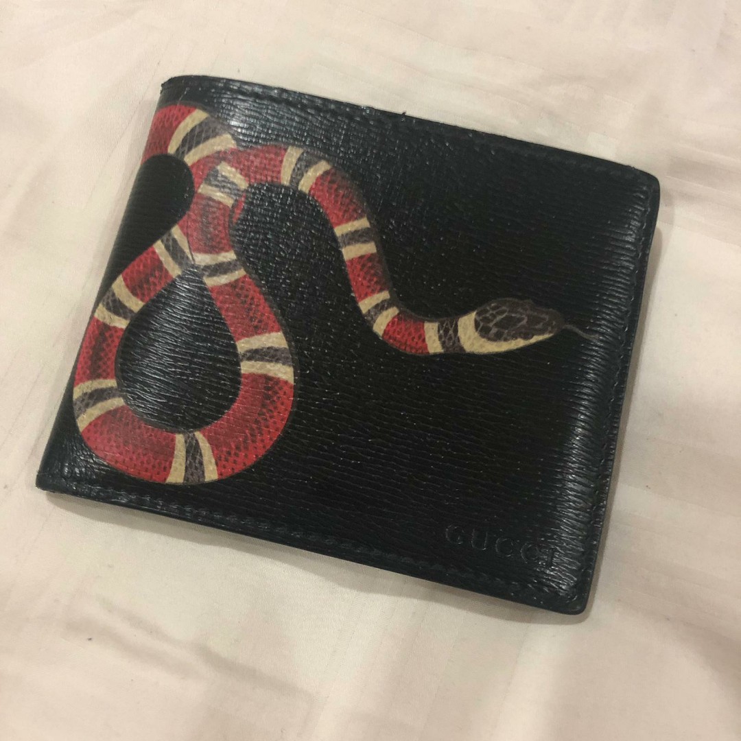 gucci snake wallet