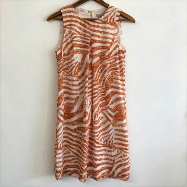 H&m zebra dress clearance