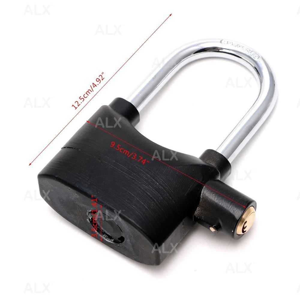 Home Antitheft Security Alarm Lock Padlock Door Gate Motor Bike, Health & Nutrition, Assistive
