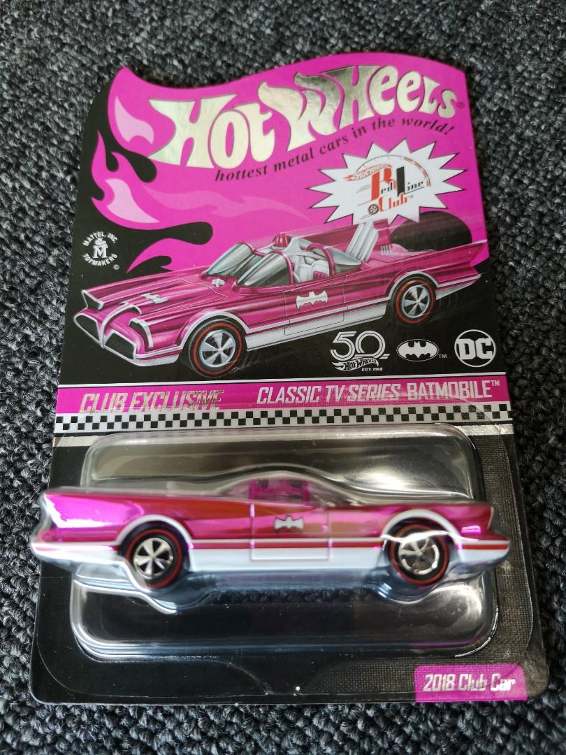 hot wheels pink batmobile