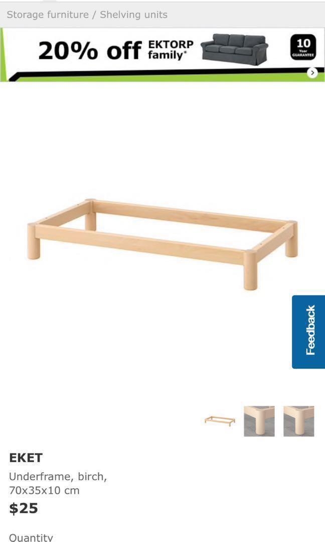 Ikea eket underframe legs for eket Furniture & Home Living