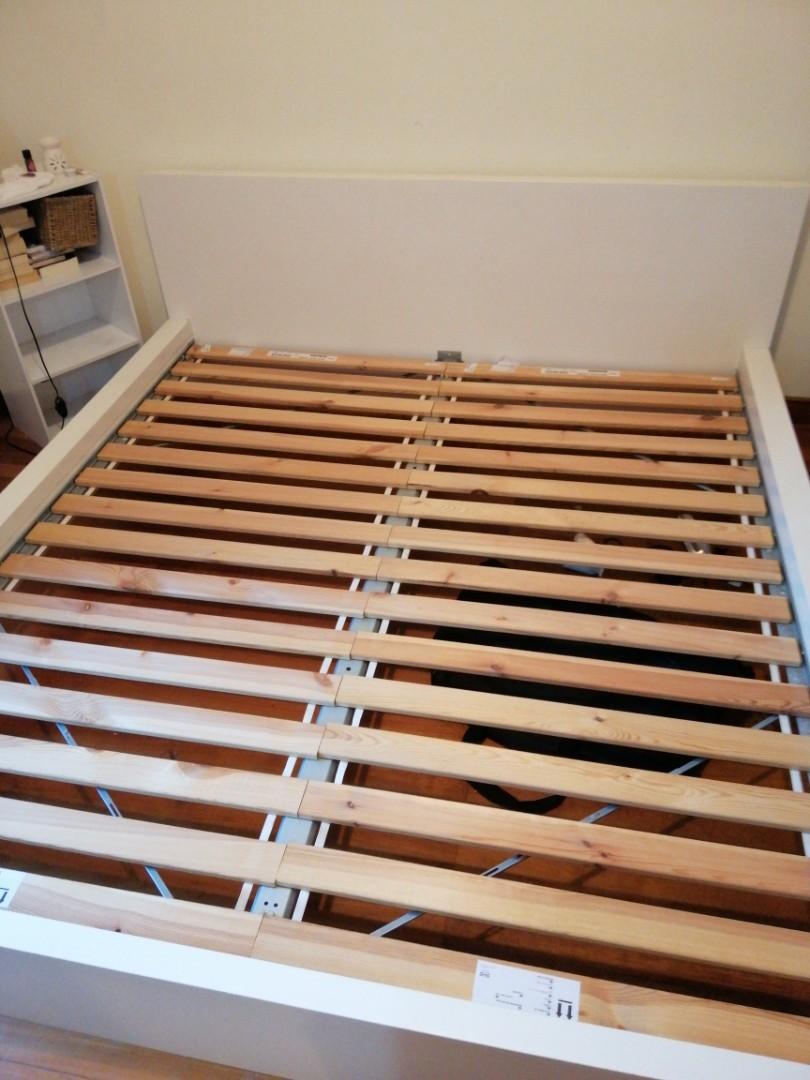 IKEA King bed frame, Furniture & Home Living, Furniture, Bed Frames
