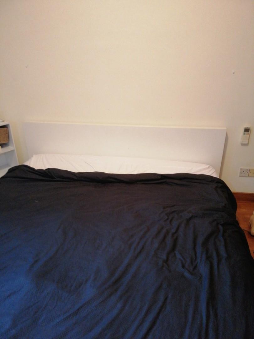 IKEA King bed frame, Furniture & Home Living, Furniture, Bed Frames