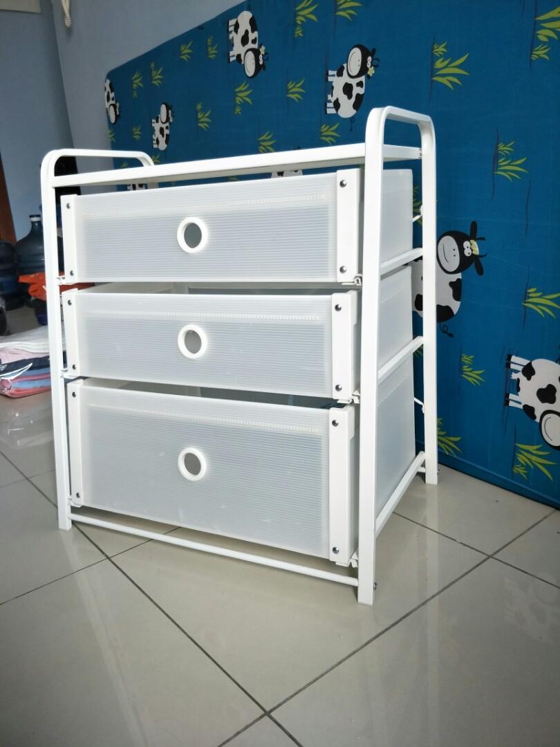 Ikea Laci Putih 500k Perabotan Rumah Di Carousell