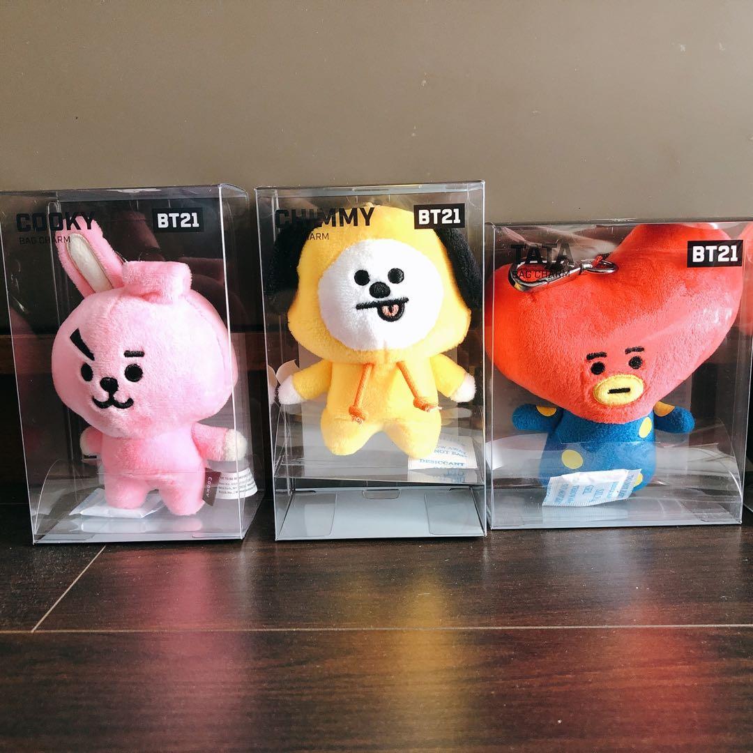 [instocks] BT21 OFFICIAL KEYCHAINS, Hobbies & Toys, Memorabilia ...