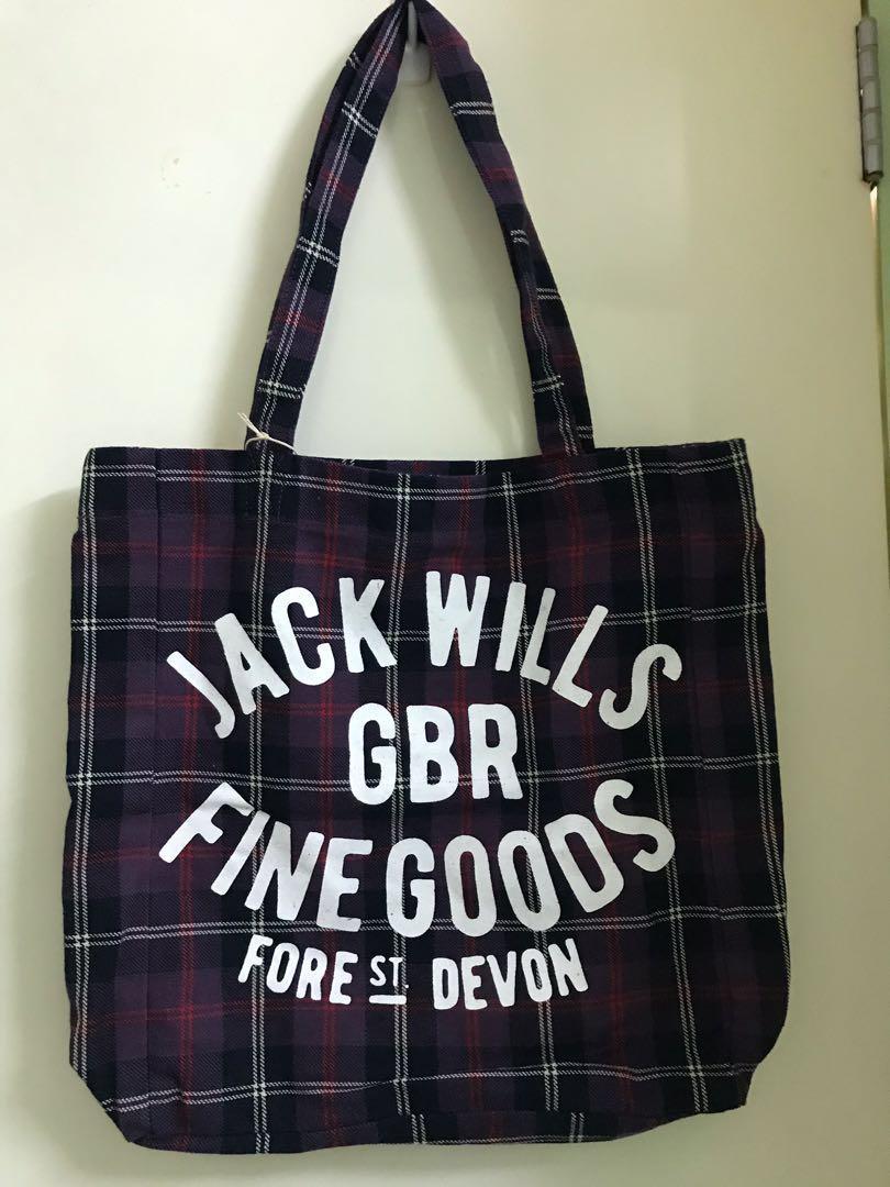 全新Jack Wills Tote Bag, 女裝, 手袋及銀包, Tote Bags Carousell
