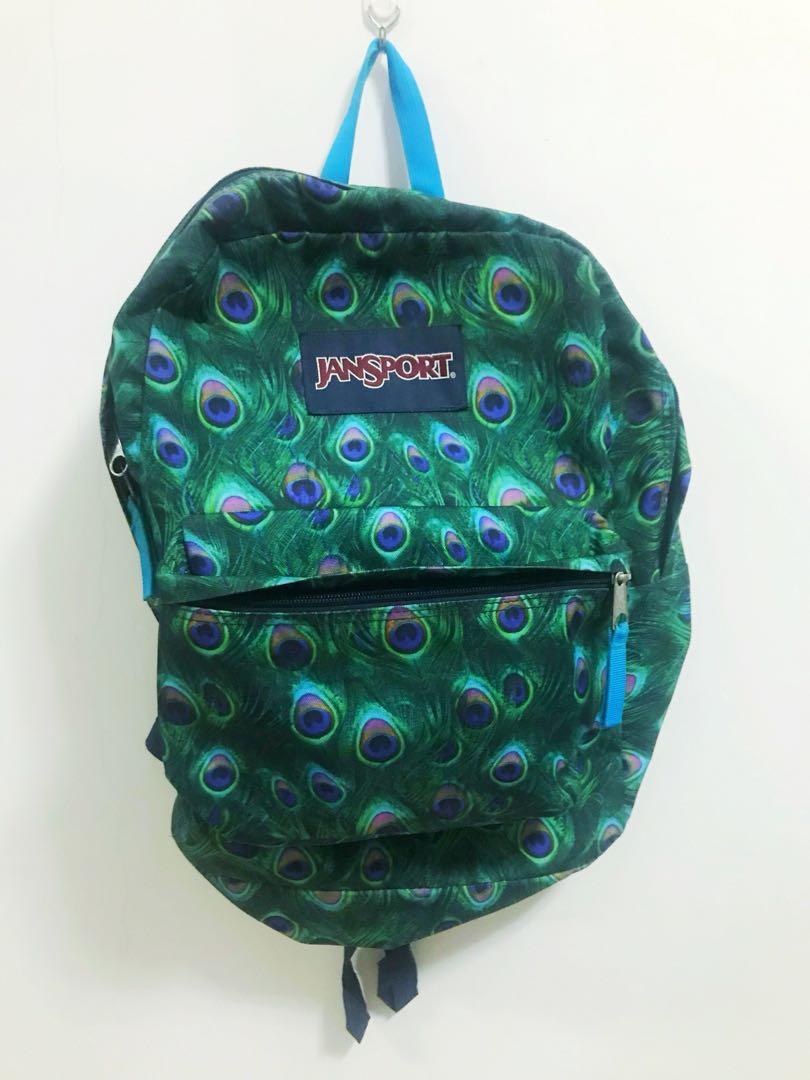 Jansport best sale peacock backpack