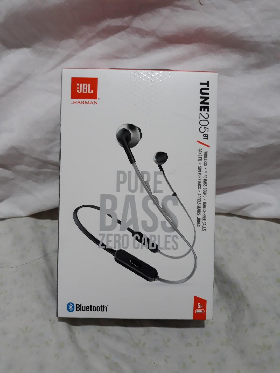 jbl tune 205bt specs