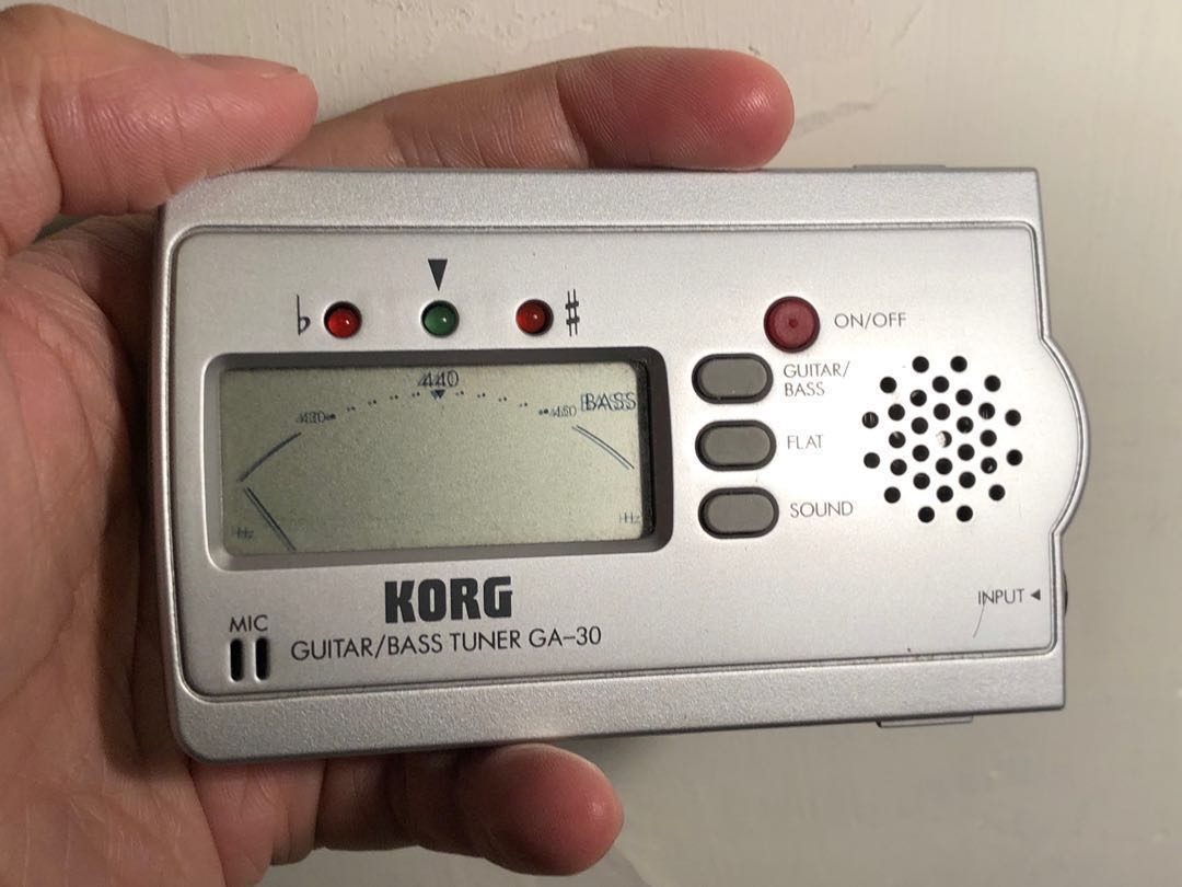 Guitar / Bass Tuner GA30, 興趣及遊戲, 音樂樂器 & 配件, 樂器配件 Carousell