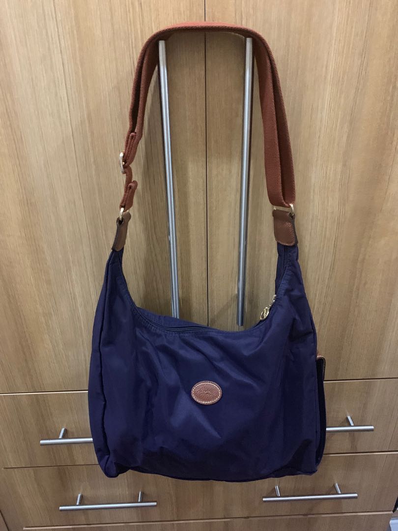 longchamp le pliage hobo bag