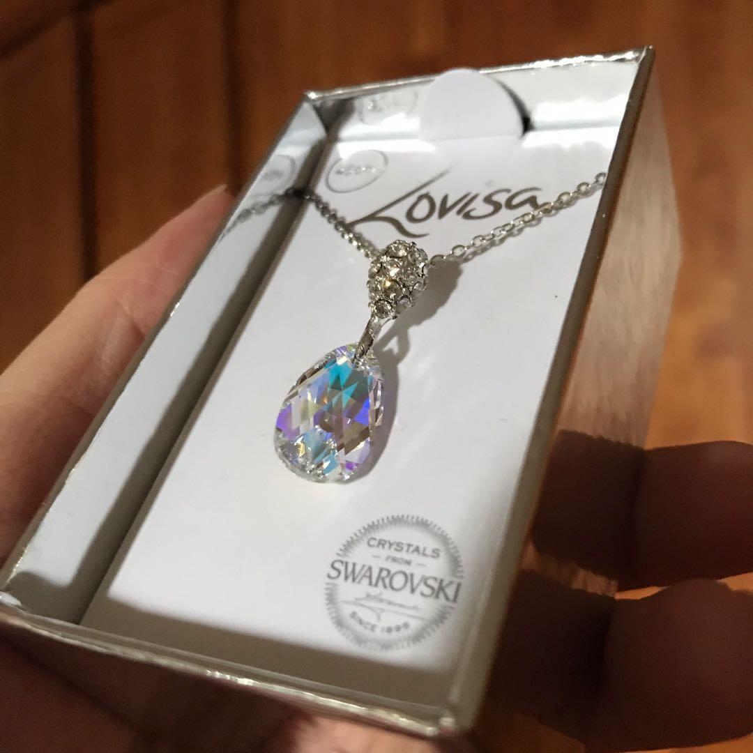 Lovisa swarovski necklace outlet