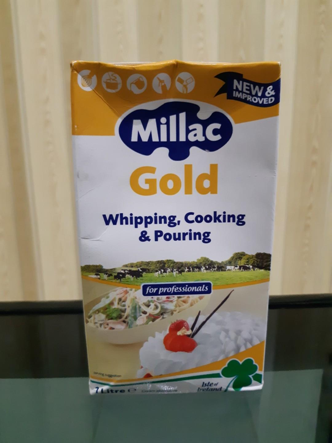 Millac Gold Whipping Cream Food Drinks Non Alcoholic Beverages