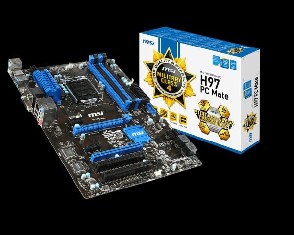 Msi H97 Pc Mate Motherboard Lga1150 Electronics Computer Parts Accessories On Carousell