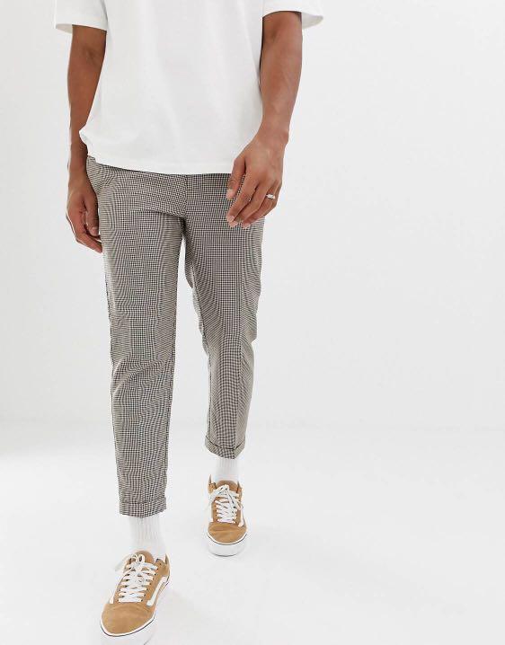 new look slim fit trousers
