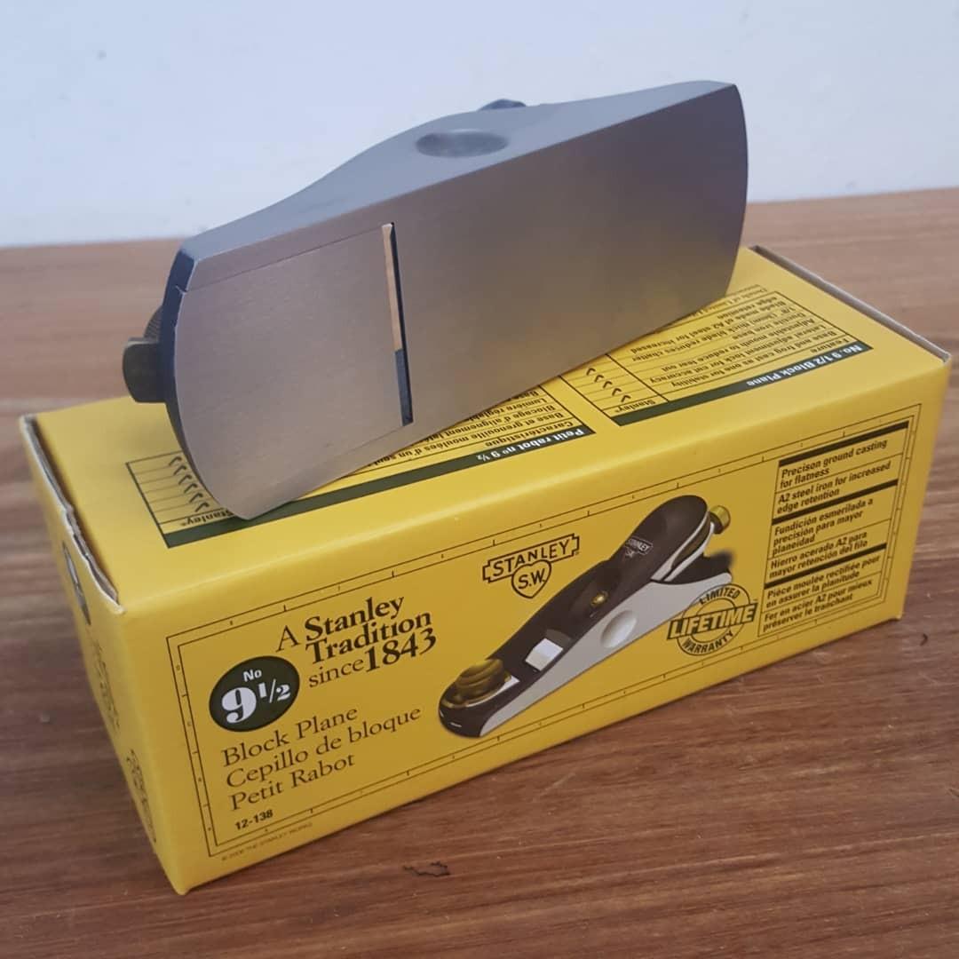 New Stanley 12 138 Bailey No 9 1 2 Block Plane In Original Box