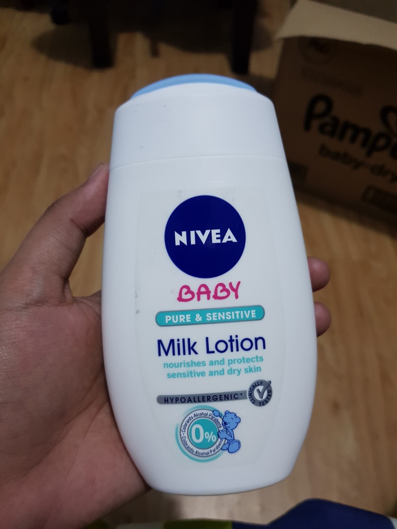 nivea baby milk lotion
