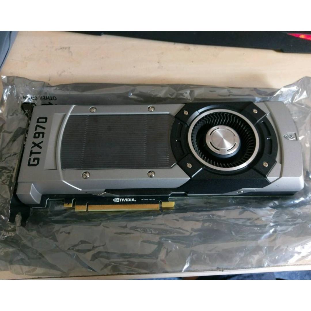 Nvidia Geforce Gtx 970 4gb Reference Graphics Card Electronics Computer Parts Accessories On Carousell