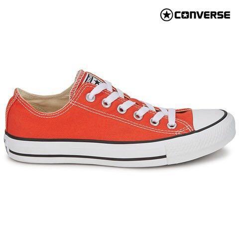orange converse shoes womens