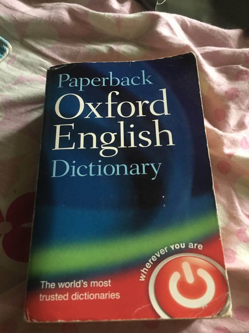 Oxford English Dictionary Books Stationery Books On Carousell