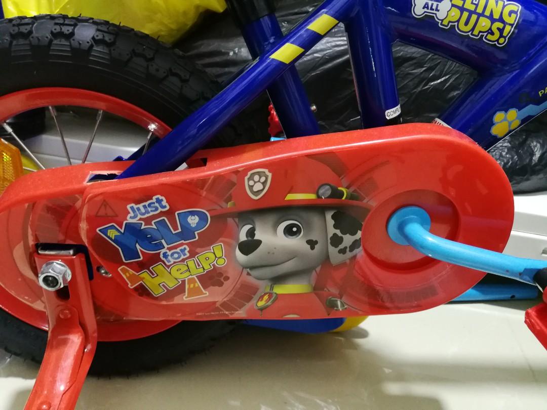 Paw patrol bike 30cm sales