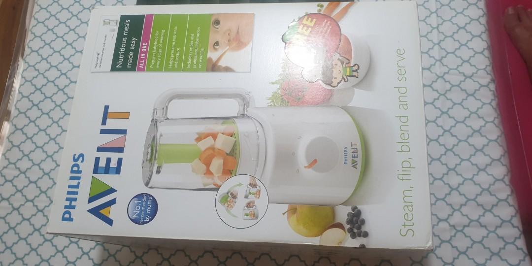 Philips Avent Steamer & Blender, Babies & Kids, Nursing & Feeding, Breastfeeding & Bottle