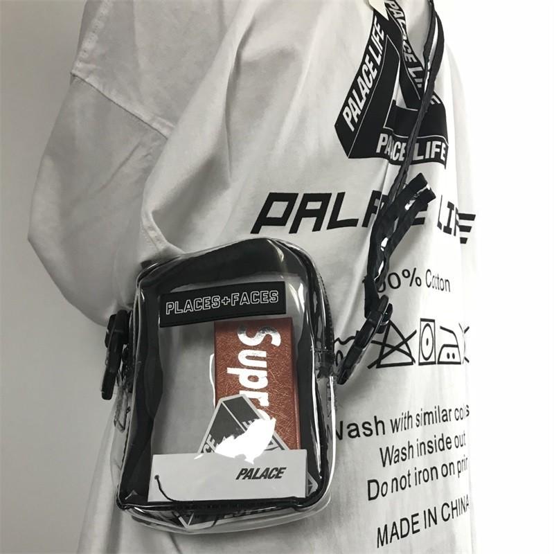 READY STOCK Places Faces transparent bag PVC sling bag Mini messenger bag P F Men s Fashion Bags Sling Bags on Carousell