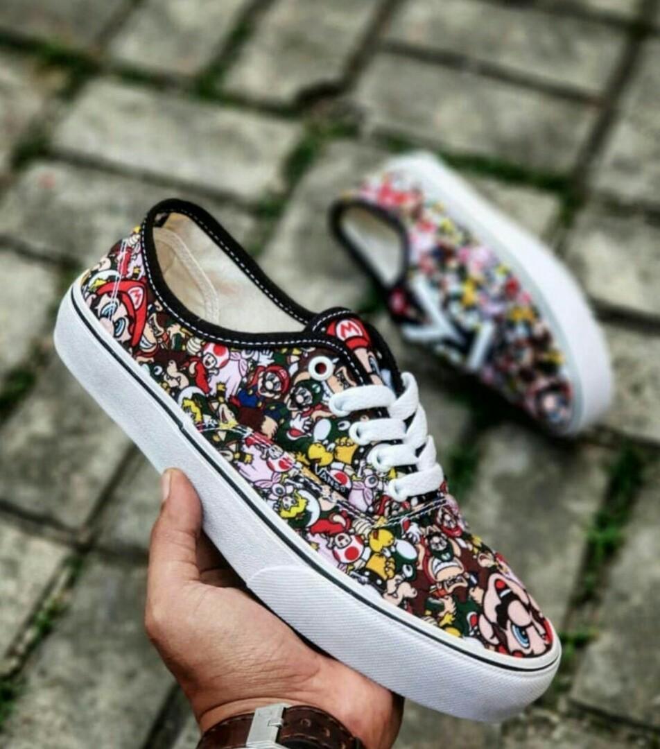 Vans mario bros wrestling original