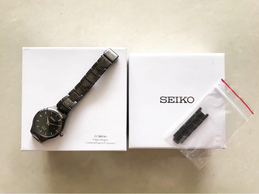 Seiko Women s Watch SXDG43P1 7N82 0JF0 Black