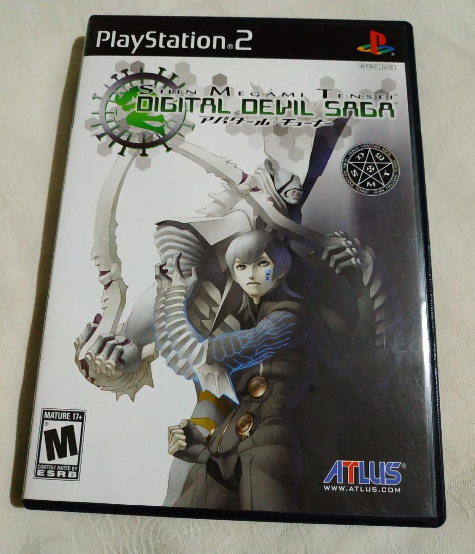 Shin Megami Digital Devil Saga Ps2 Game, Video Gaming, Video Games