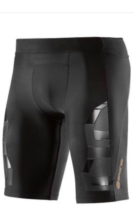Skins Men’s Active A400 Half Tights Oblique, Men's Fashion, Activewear ...
