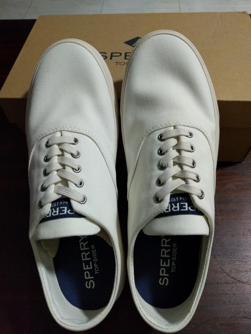 Sperry Men Captain s CVO White Sneakers for Men US 9 EU 42