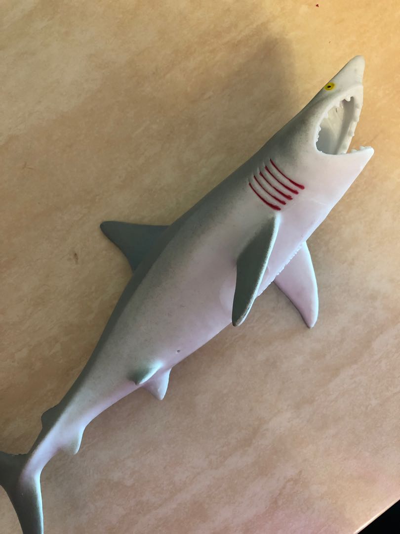 Shark squeaky hot sale toy