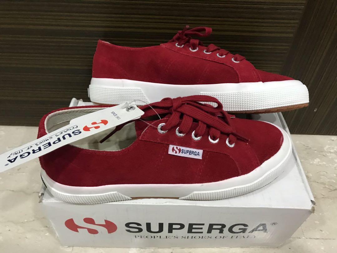 Red superga shop