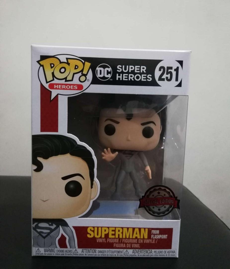 flashpoint superman funko pop