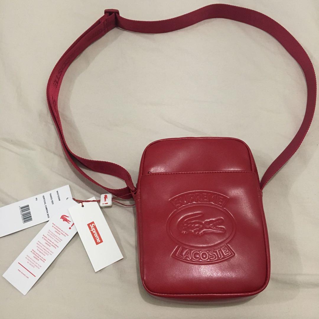 Supreme x lacoste shoulder bag sales