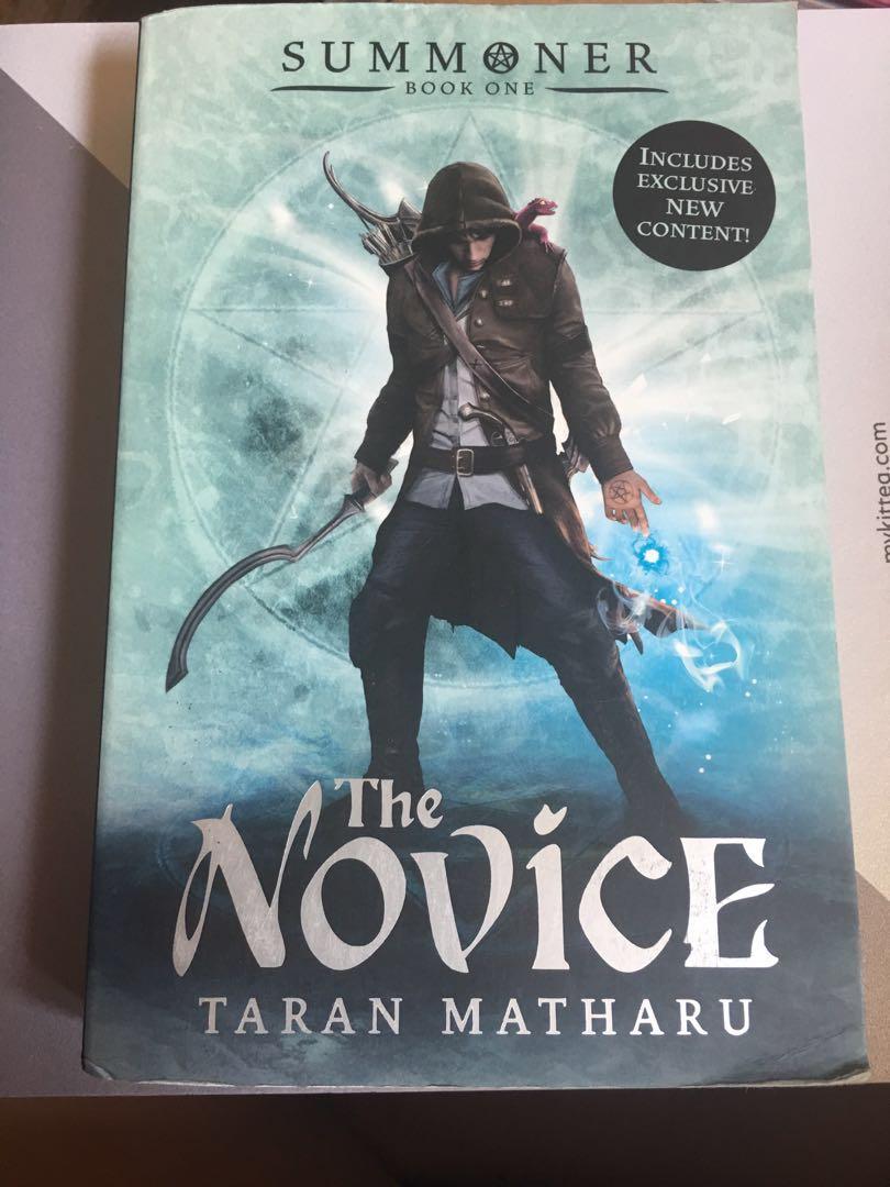 The Novice By Taran Matharu Books Stationery Fiction On Carousell