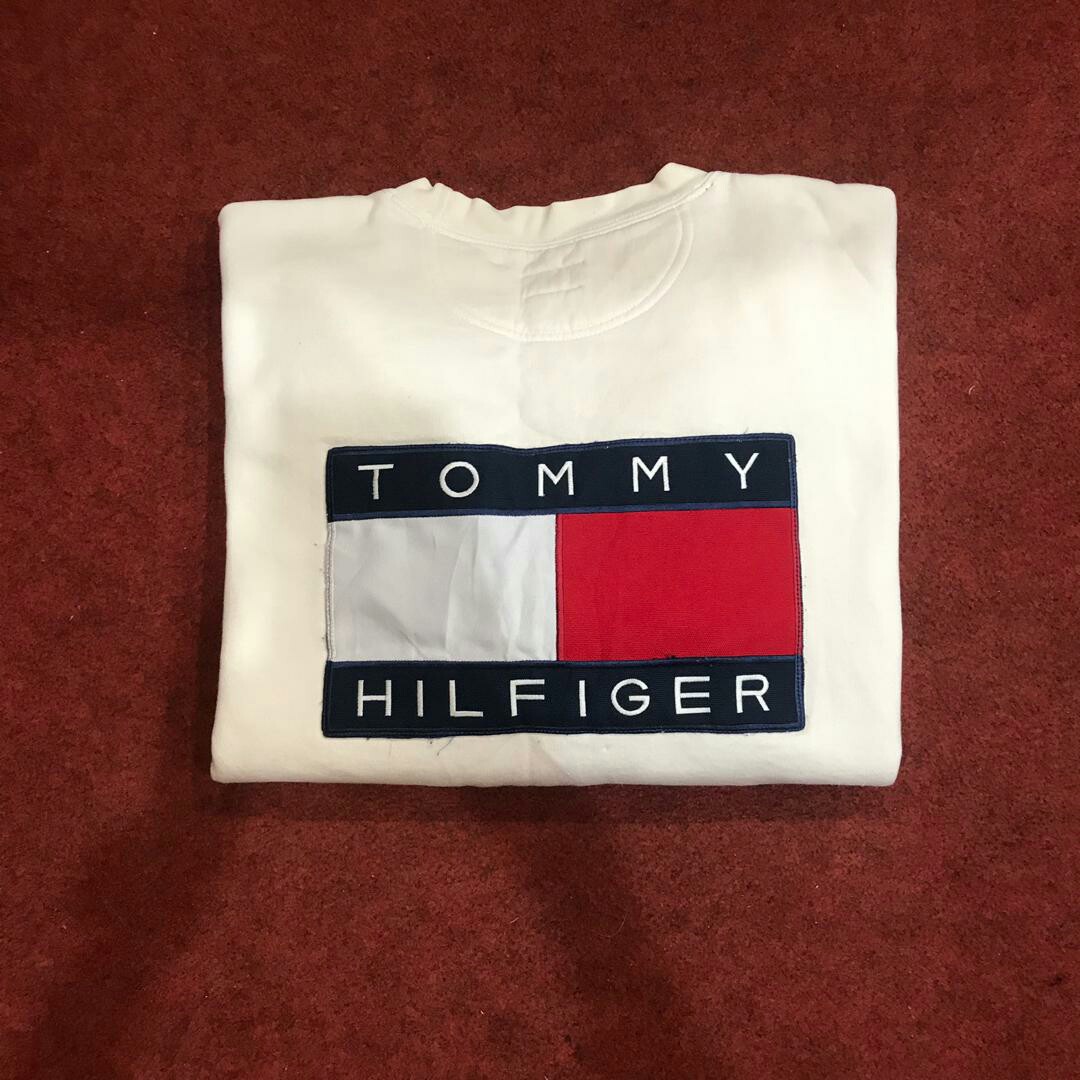 Tommy hilfiger big logo sweatshirt Clearance