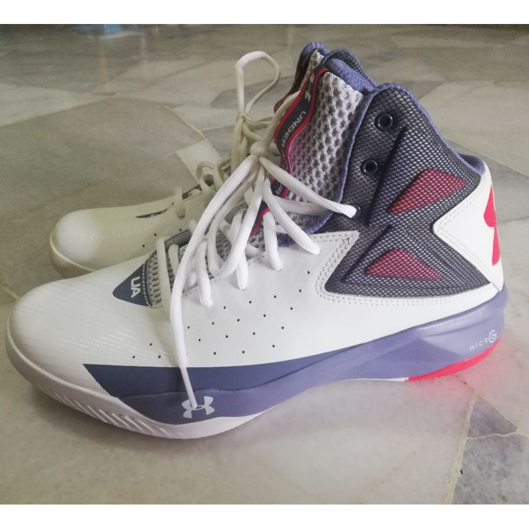 Under Armour 1264224 102 Mens UA Rocket Basketball Shoes Men s
