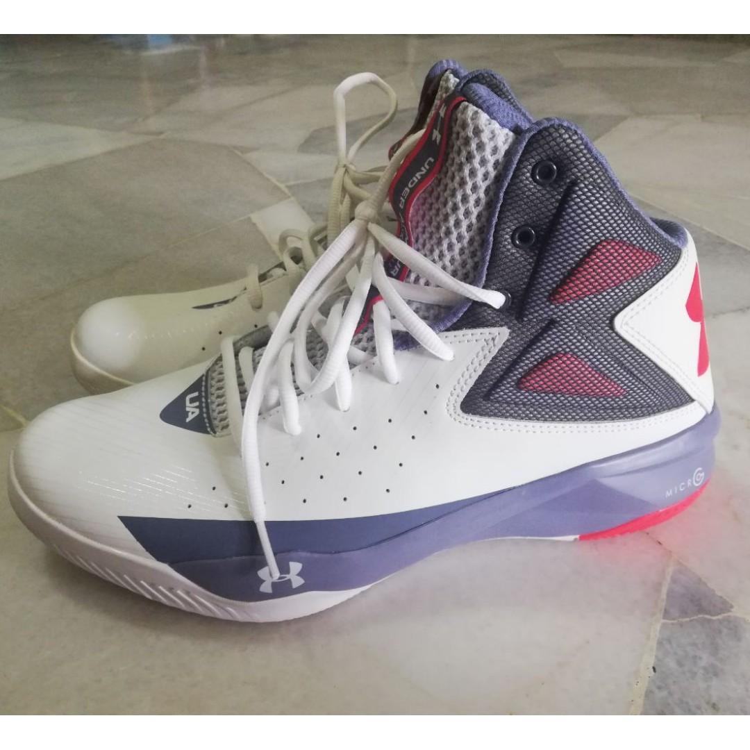 Under Armour 1264224 102 Mens UA Rocket Basketball Shoes Men s