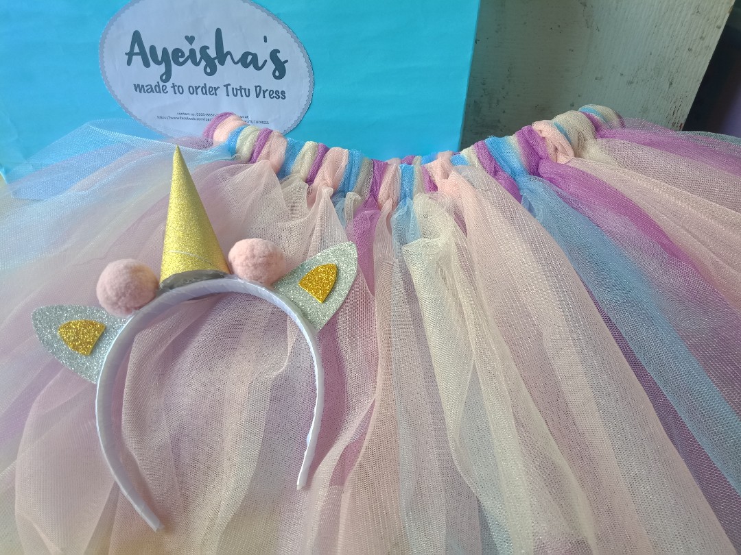 unicorn tutu skirt