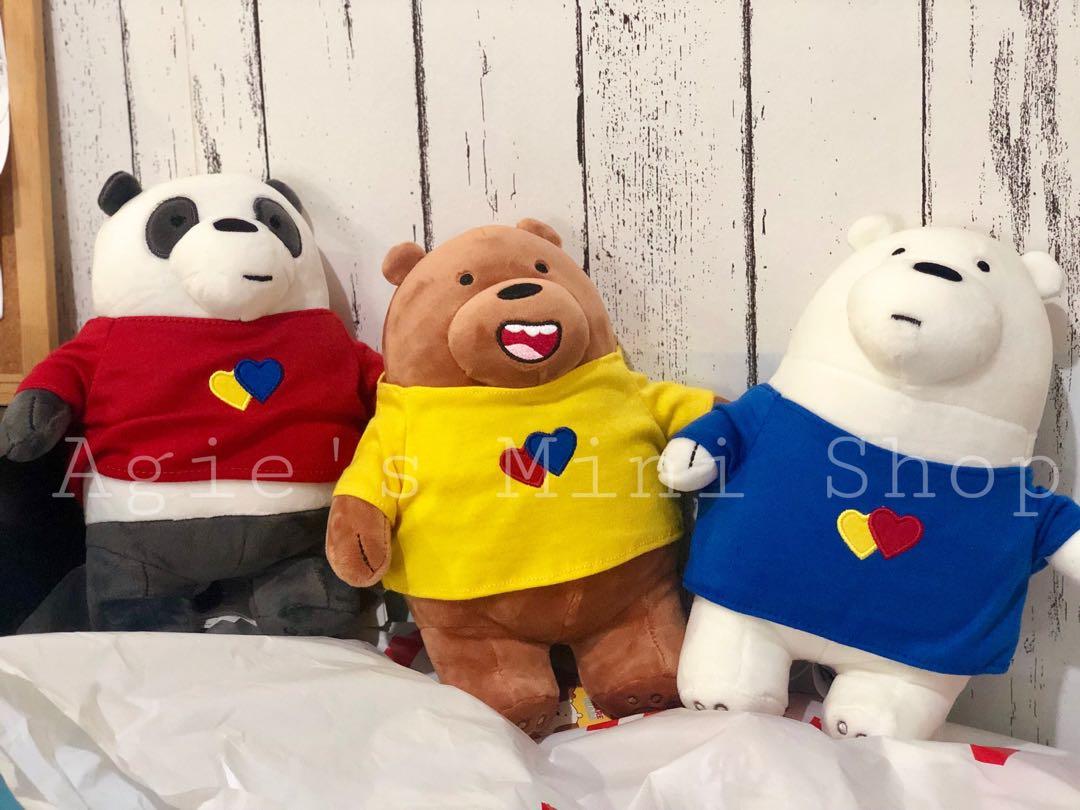  We  bare  bears  10 MINISO JAPAN WITH TAG Toys Games 