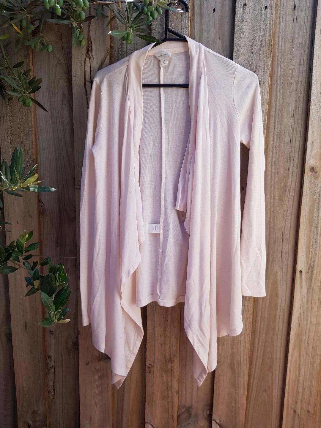 witchery pink cardigan