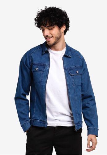 denim jacket zalora