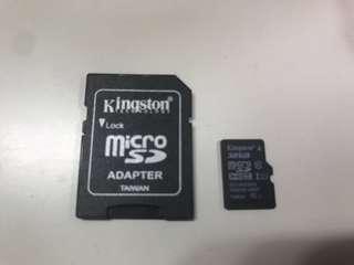 Micro SD Card 32GB (Kingston)