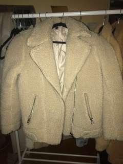 H&M Sherpa Jacket size 2 