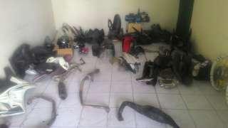 Aneka spareparts motor copotan