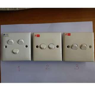 Clipsal Rocker Switch Light Lamp Switches