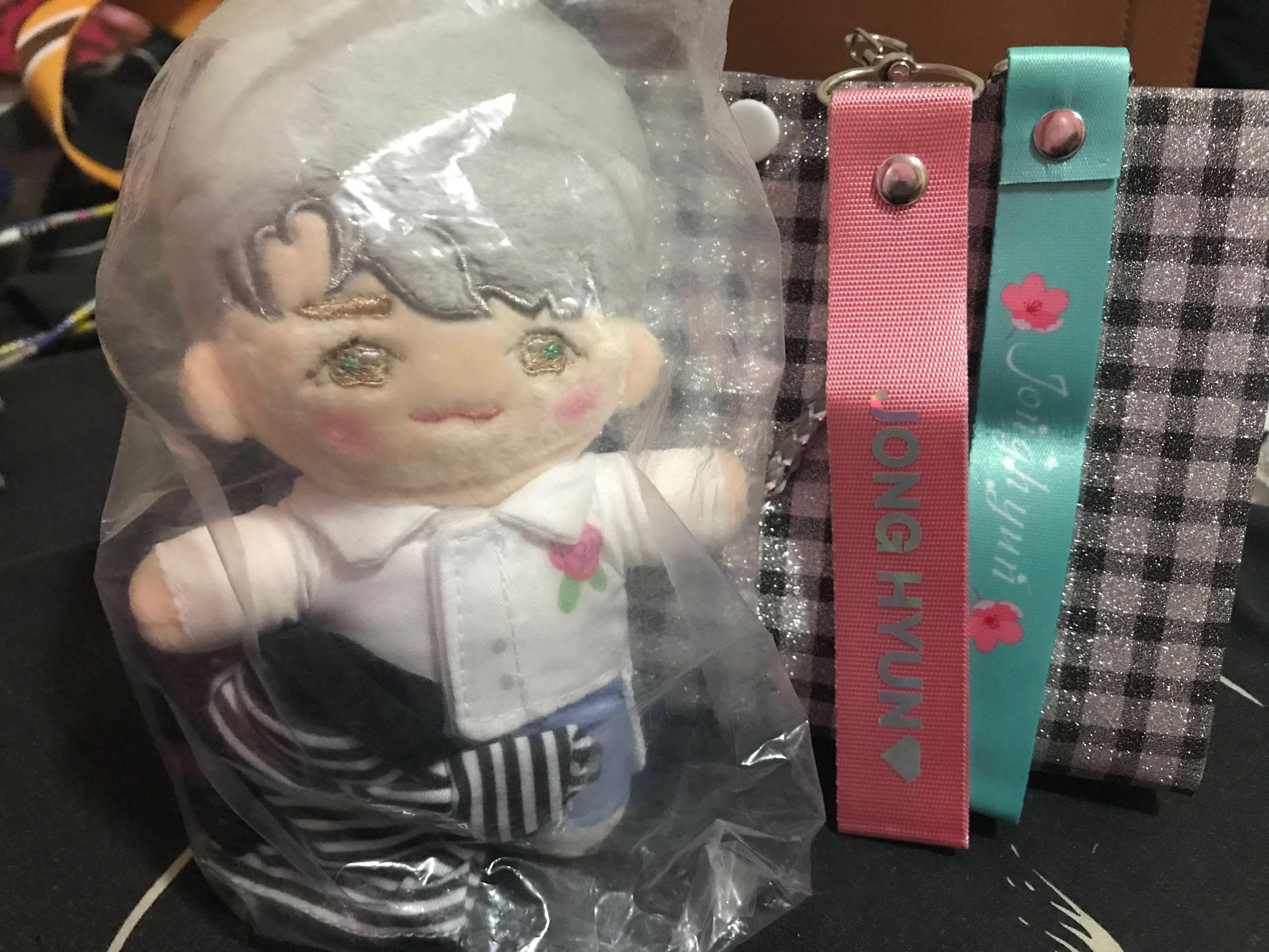 jonghyun plush doll