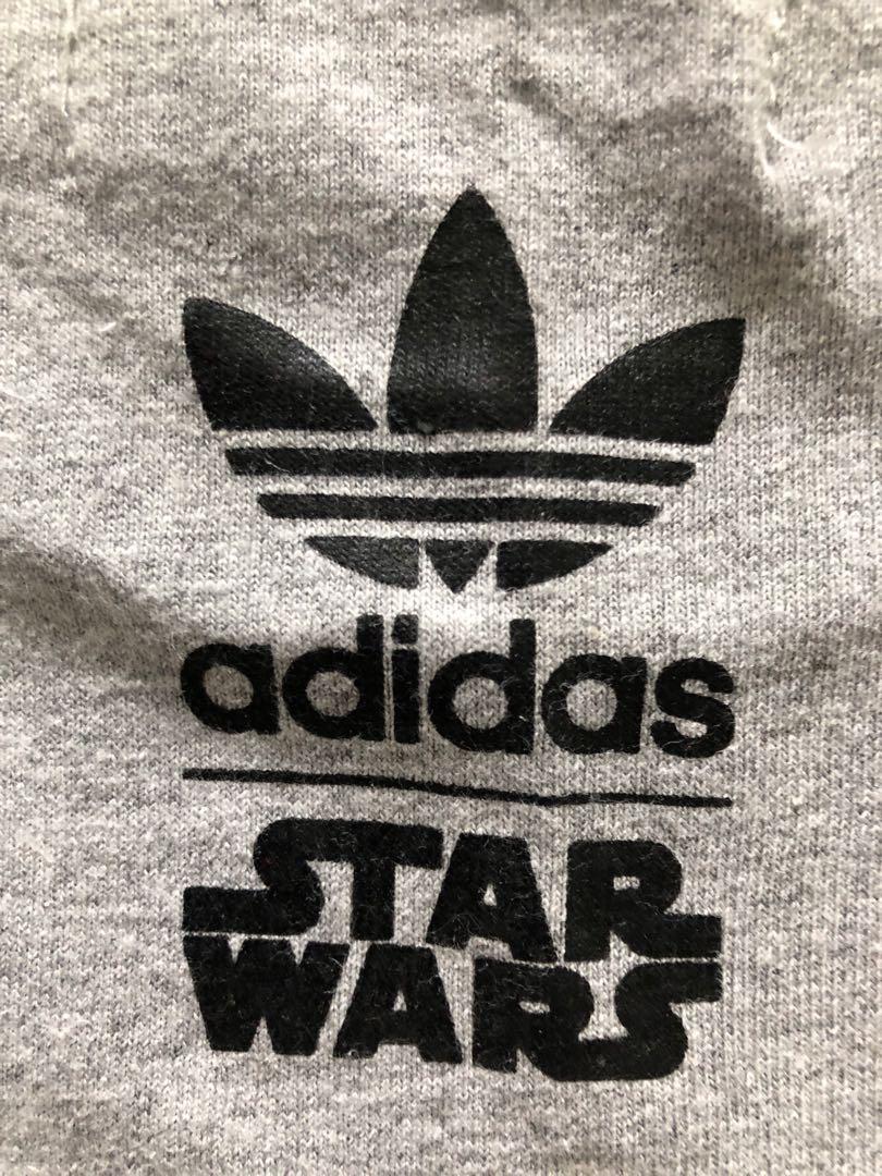 Adidas Originals💯% Authentic grey Star Wars 'At-At Walker' t-shirt for  SGD$27 (size XS), Men's Fashion, Activewear on Carousell